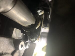 oil pump drive shaft leak